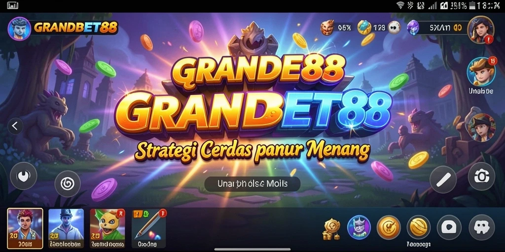 Tangkapan layar dari gameplay kompetitif dalam strategi.