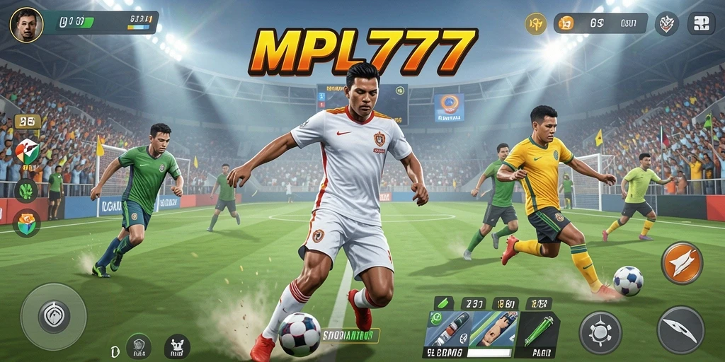 Tangkapan layar utama <strong>MPL777</strong> menampilkan gameplay seru yang menggugah semangat olahraga.