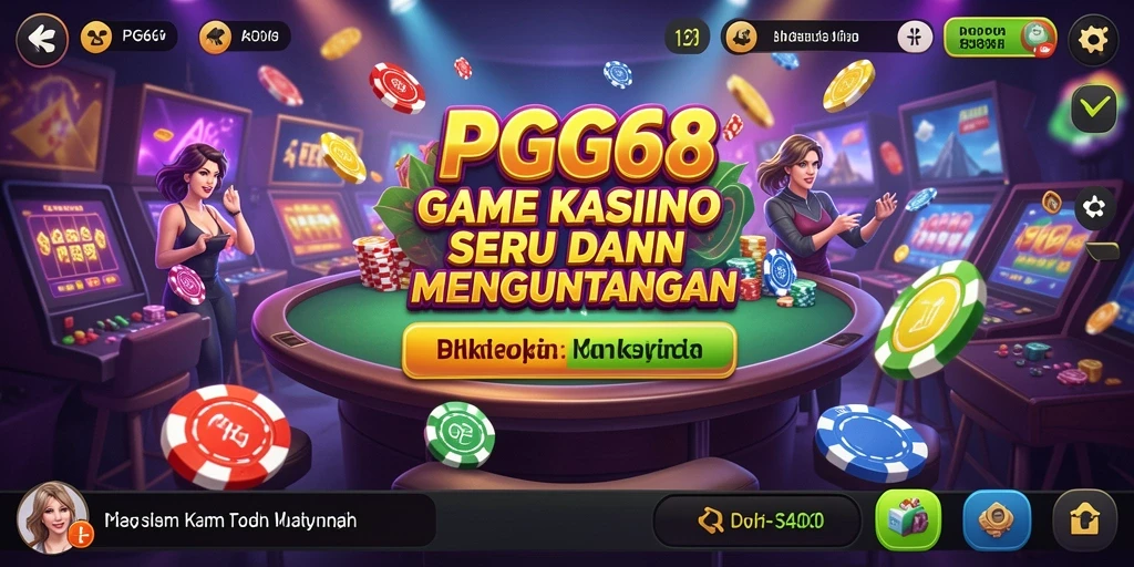 Tampilan menarik dari gameplay PGG68 yang memikat pemain.