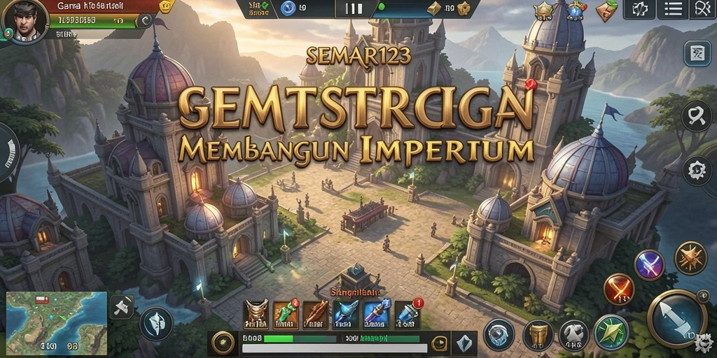 Tangkapan layar SEMAR123 menampilkan aksi strategi yang intens dan menantang.